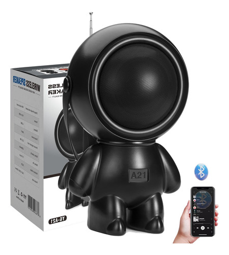 Astronauta Altavoz Bocina Bluetooth Escritorio