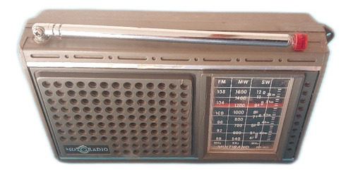 Rádio Antigo Motoradio Fm-am-sw Funcionando 