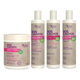 Kit Sos Cachos Shampoo, Condicionador, Ativador E Gelatina