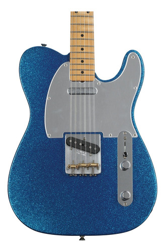 Fender J Mascis Telecaster - Guitarra Eléctrica, Brillo Az. Color Azul Sparkle