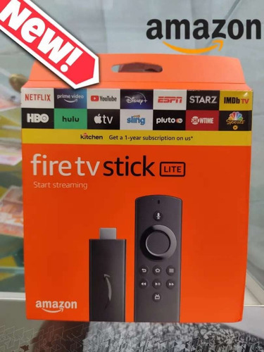 Amazon Fire Tv Stick Lite, Full Hd, 8gb, Memoria Ram De 1gb