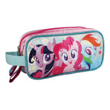 Estuche Doble Escolar My Little Pony Cartuchera Unicornio