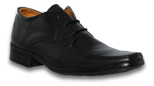 Zapatos Casuales Estilo 1510pa7 Acabado Piel Color Negro