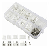 230pcs Kit Conector Jst Xh 2.0mm 2/3/4/5pin Con Estuche