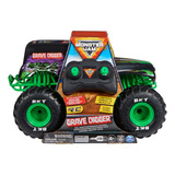 Monster Jam Grave Digger Por Control Remoto A Escala 1:15