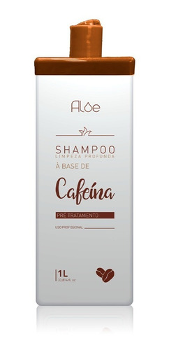 Shampoo De Café Para Crescimento Capilar Aloe Cosmeticos