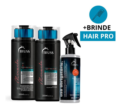 Kit Truss Miracle + Uso Obrigatório (3 Produtos)