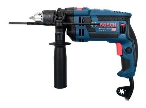 Taladro Rotomartillo Percutor 850w 3500rpm Gsb 16 Re Bosch Color Azul Frecuencia 60hz