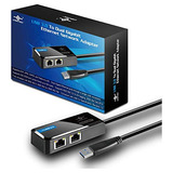 Vantec Usb 3.0 Al Adaptador De Red Gigabit Ethernet Dual (cb