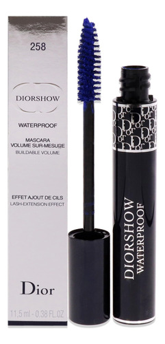 Máscara Dior Diorshow #258 Catwalk Blue Waterproof 11 Ml