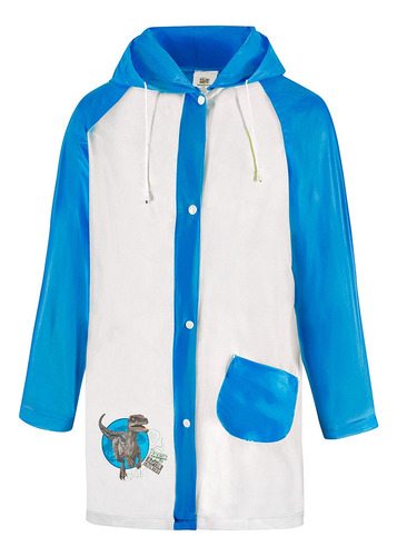 Impermeable Lluvia Niño Lgr A3-rt58 Jurassic Worl 118-593 T2