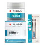 Hydrapore Crema Gel + Contorno De Ojos Hialuronico Lidherma 