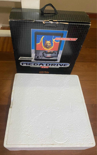 Mega Drive 1 Completo Funcionando Caixa Ótima Ano 1991