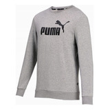 Sudadera Puma Ess Big Logo Crew Para Hombre 586680-03