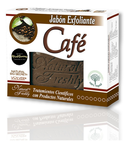 Jabon De Café Natural Freshly 90gr - G - g a $110
