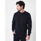 Polerón Essential C-neck Azul Tommy Hilfiger