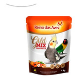 Raçâo Calopsita Premium  Gold Mix 4 Kg Edição Limitada 