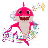 Baby Shark Mama Tiburon Familia Coleccion 30cm Luz Y Musica