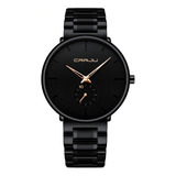 Reloj De Pulsera Para Hombre, Ultrafino, Minimalista, Imperm