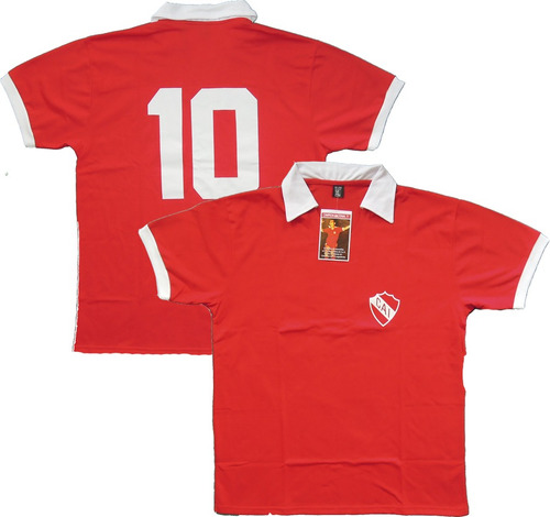 Camiseta Independiente  1977 #10 Bochini Campeon Nacional