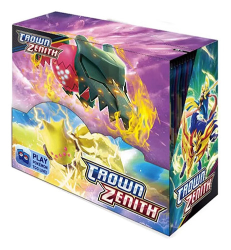 Cartas Pokemon Caja X 36 Sobres, En Ingles Crown Zenith