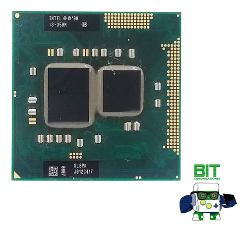Procesador Intel Core I3 350m 2 Núcleos 2.2ghz (pga988)