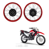 Rin Completo Trasero Honda Xr150, Color Rojo 2.15x17 2019