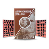 1  Álbum Para Moedas Brasileiros Ilustres 1924 A 1956