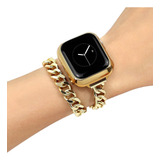 Malla Pulsera Para Iwatch Series 9-1/se/ultra 42 44 45mm (d)