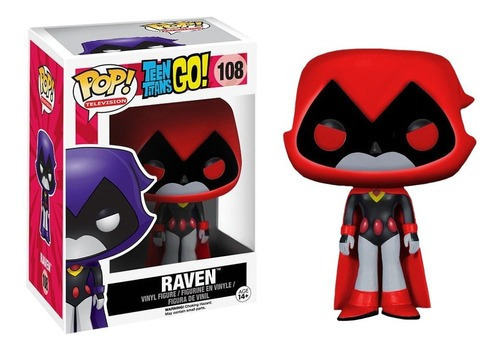 Funko Pop Raven Red Exclusiva Teen Titans Go Jovenes Titanes