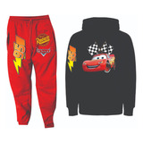 Conjuntos Sudadera +buzo Rayo Mcqueen Cars Niños Adultos I