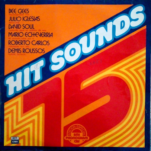 Hit Sounds 15 Compilado Disco De Vinilo Lp 1978 Vg
