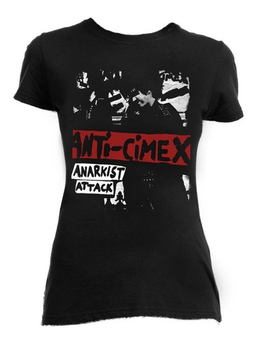 Anti Cimex - Anarkist Attack Playera O Blusa Subhumans Gbh