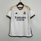 Playera Jersey Deportiva De Real Madrid Blanca 2024