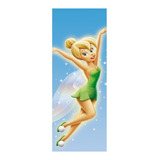 Adesivo De Porta Fada Tinker Bell Sininho 3 Artes (cod.tin1)