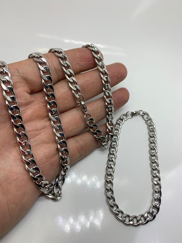 Cadena Y Pulsera Para Hombre