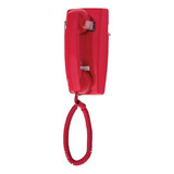 Teléfono De Pared Cortelco 255447-vba-ndl Sin Esfera Rojo