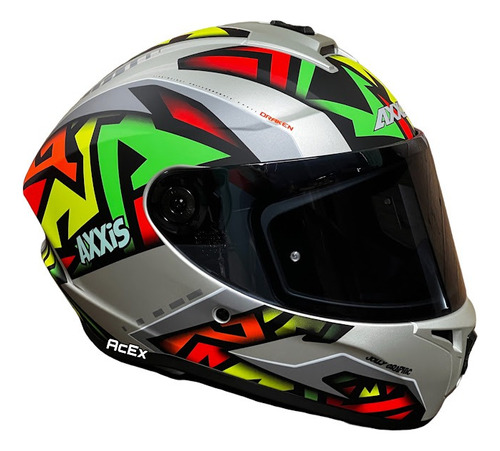 Casco Certificado Europeo Deportivo Ecer 2206 Axxis Coleccio