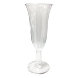 Copa Champagne Sidra X 10 Vaso Cristal Descartable Color Copa Nancy