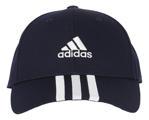 Jockey adidas Béisbol 3-stripes Cotton Hombre Legend/white