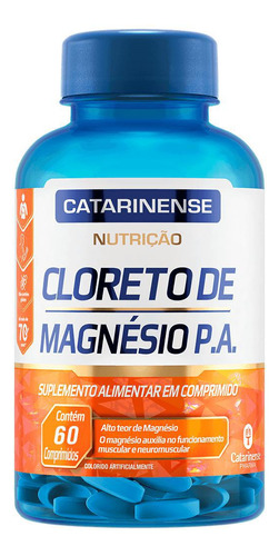 Cloreto De Magnésio P.a. 60 Cáps
