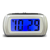 Relógio De Mesa Digital Despertador Sensor Noturno Cabeceira