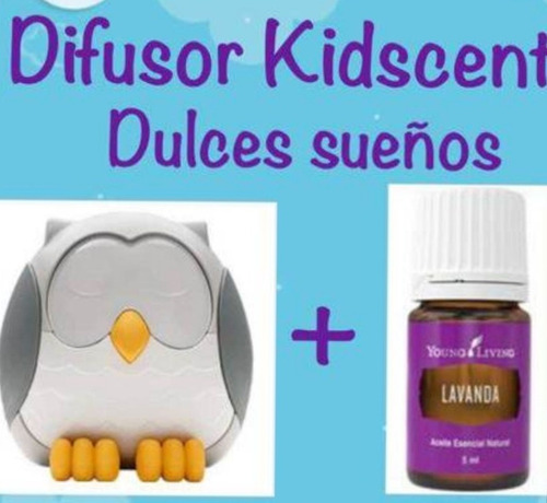 Difusor Young Living + Aceite De Lavanda. Kit Dulces Sueños.