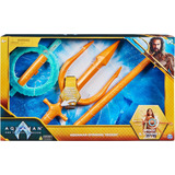 Aquaman Tridente Giratorio Con Luz Y Sonido Spin Master Dc