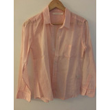 Camisa,blusa,akiabara,rosa C/pintitas Blcas. Impecable!