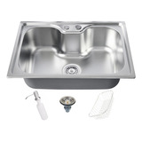 Cuba Cozinha Gourmet Inox Luxo Com Acessórios 60x42 Brinovar