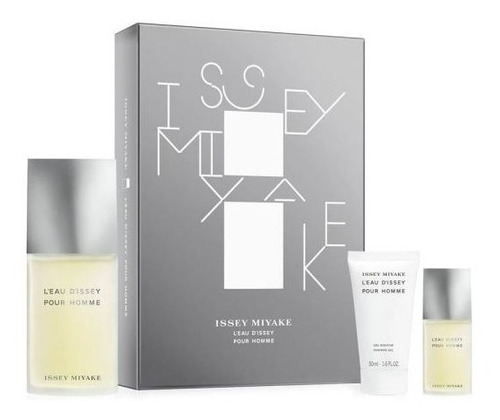 Set Issey L'eau D'issey Homme Edt 125ml + Gift 