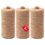 3pzs Cordon Henequen Hilo Yute Natural Decorar 1mm X 100m