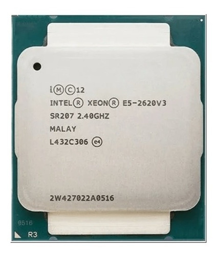 Intel Xeon E5-2620 V3 Lga2011 6/12 Núcleos 3.2ghz Turbo Oem!
