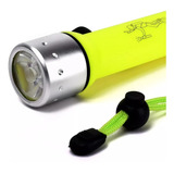 Linterna Lampara Acuatica Buceo Mano Sumergible Potente Led